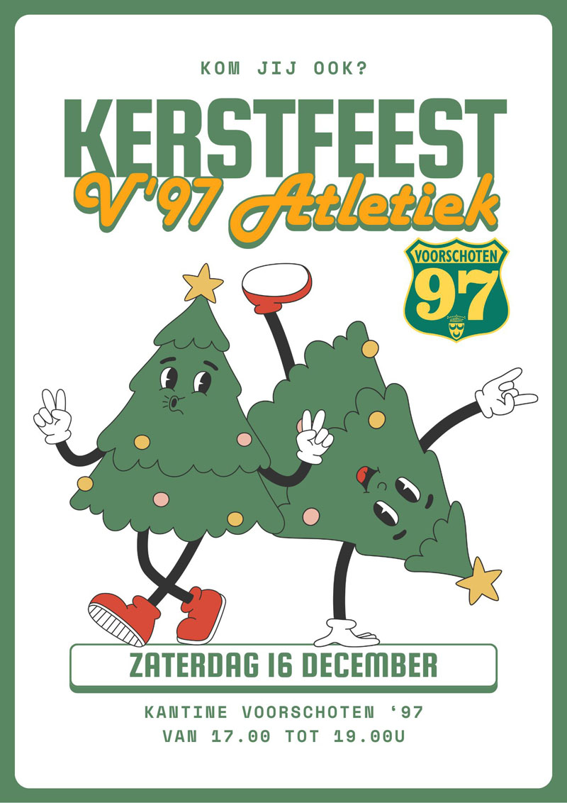 Kerstfeest V97 atletiek