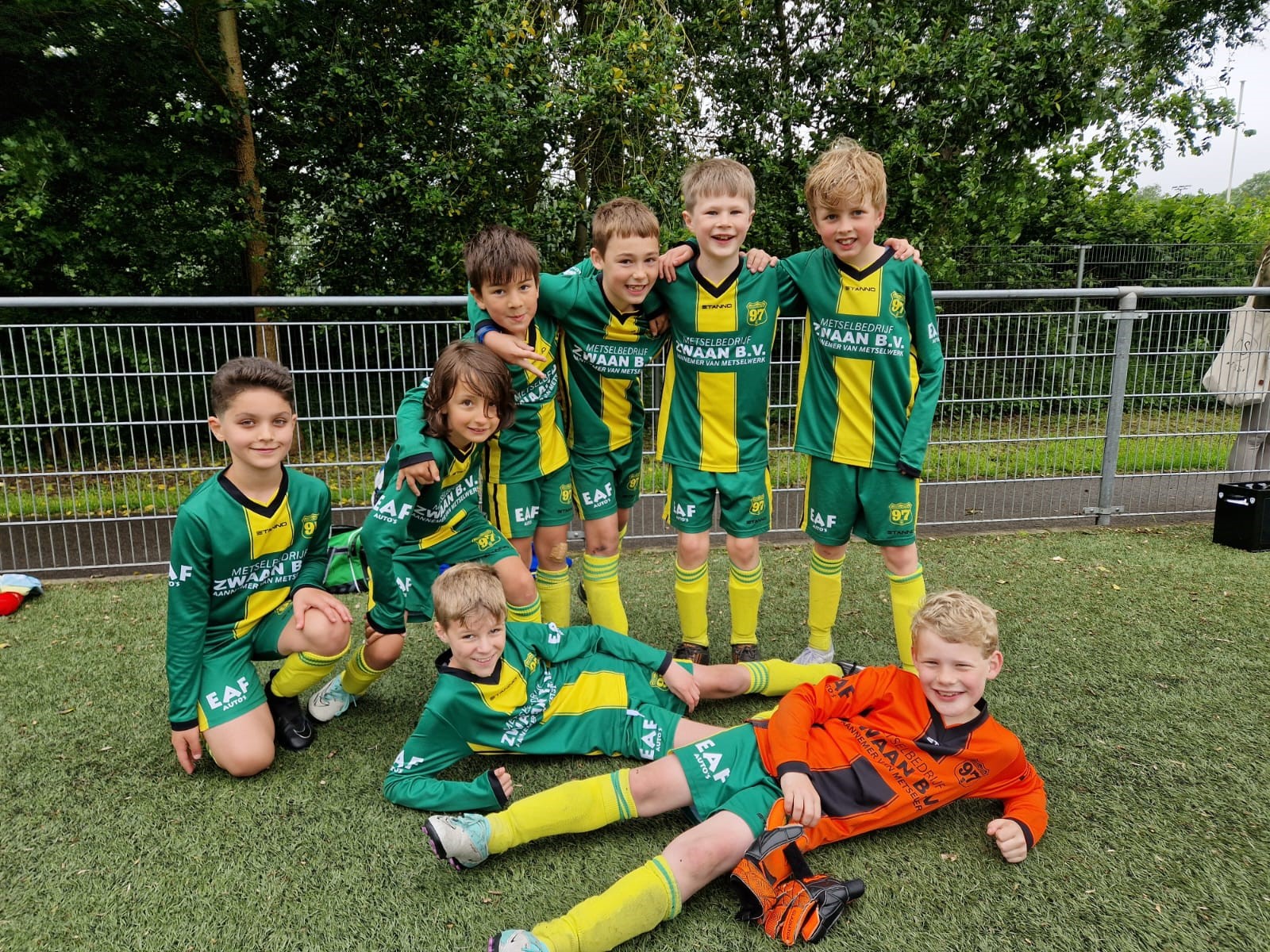 Toernooi RCL teamfoto
