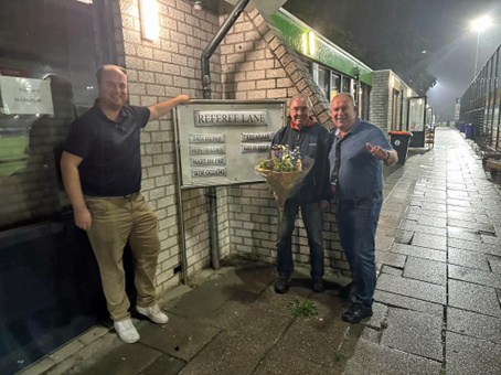 Wim Odding toegevoegd aan de Referee Lane