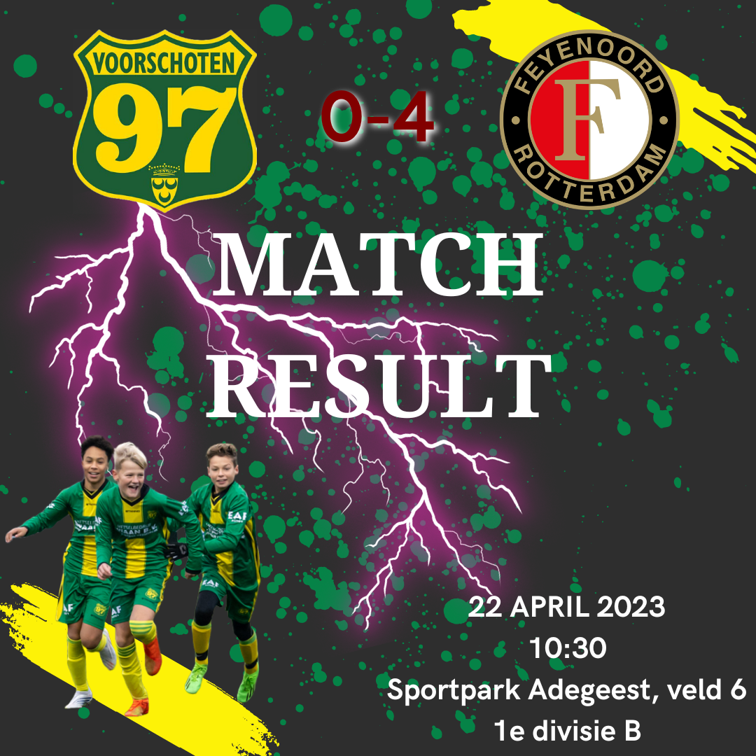 V97-Feyenoord UITSLAG
