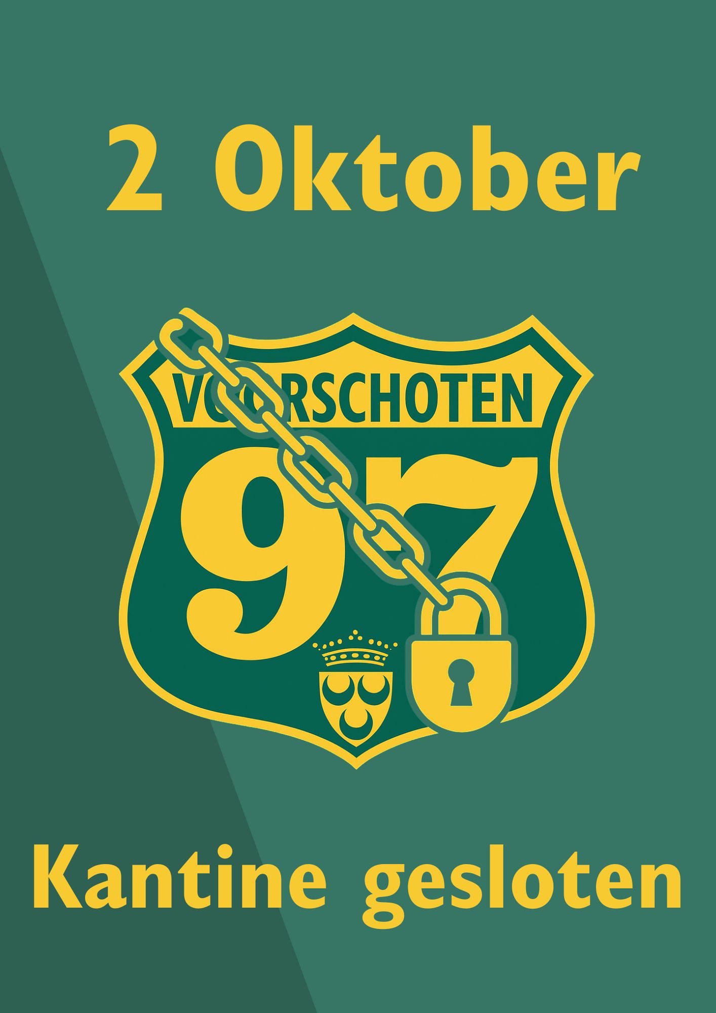 Kantine gesloten (1)