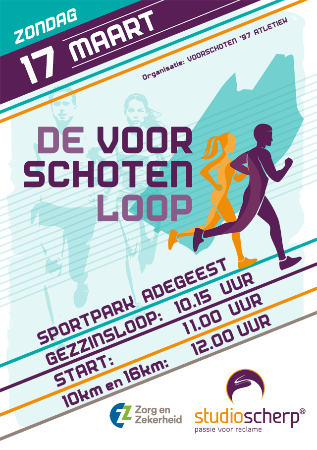Affiche De VoorschotenLoop 2019