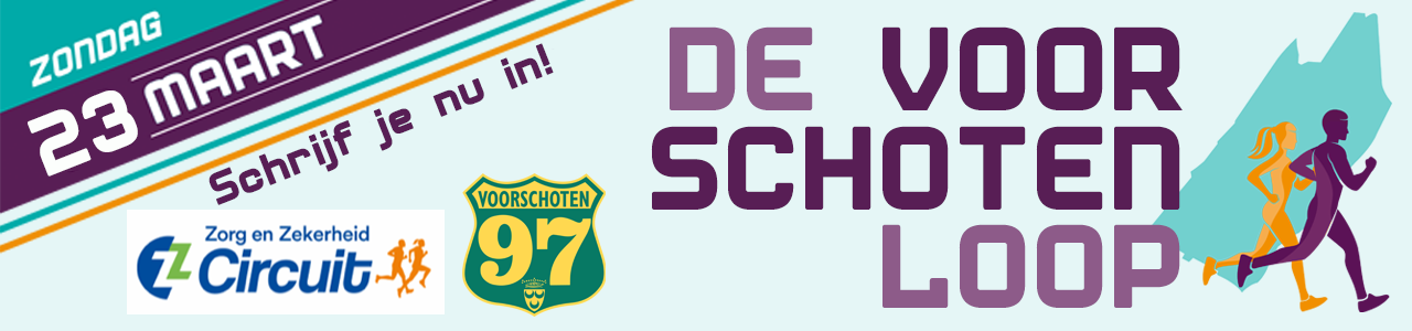 23 maart 2025 De VoorschotenLoop - Schrijf je nu in!