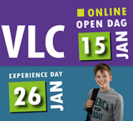 VLC: 15 jan open dag - 26 jan experience day