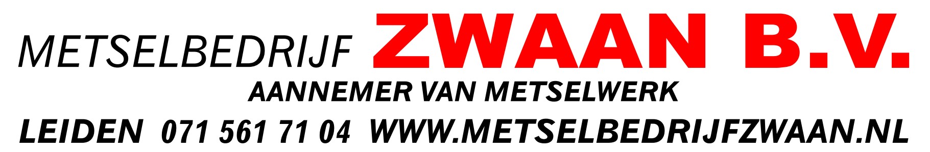 Metselbedrijf Zwaan B.V.